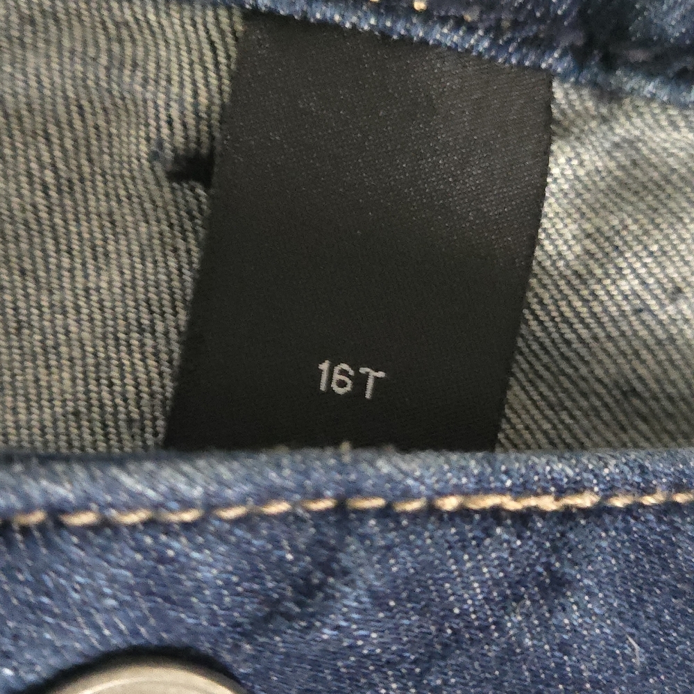 Lane Bryant 16T Tall Dark Wash Bootcut Jeans Stretch Denim Curvy Plus Size - Picture 7 of 11